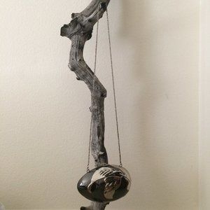 Unique Egg Shaped metallic purse